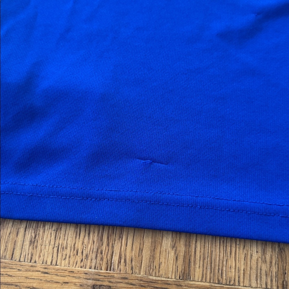 Adidas Blue New York Kids Basketball Jersey Porzingis number 6  size small - Picture 5 of 5
